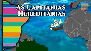 As Capitanias Hereditárias  HISTÓRIA DO BRASIL [upl. by Nirrak]