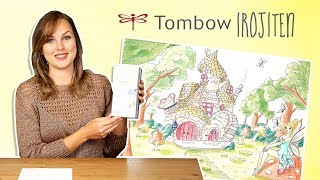 Tombow Irojiten Woodlands kleurpotloden review 2018  Nederlands  CreaChick [upl. by Adran636]