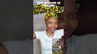 Tuto attache de foulard 😇headwrapstyles headscarf headscarf foulard tutorial shorts [upl. by Amando828]