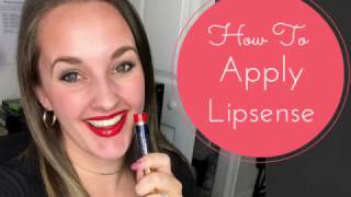 How to Apply Lipsense in the shade Blured  Waterproof Lipstick  Smudge proof [upl. by Angela679]