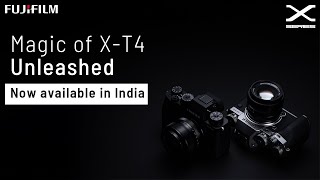 Fujifilm XT4  Now Available in India [upl. by Kachine]