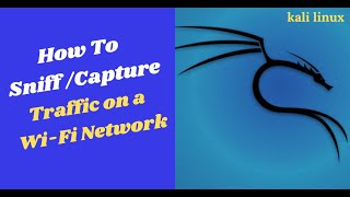 How to SniffCapture WiFi Traffic using Kali Linux [upl. by Esiuolyram732]