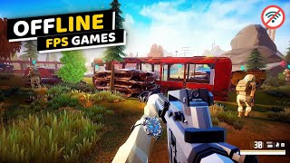 Top 15 Best OFFLINE FPS Games for Android amp iOS 2024 [upl. by Adnoek737]