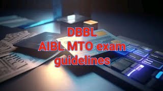 MTO  DBBL AIBL Bank exam preparation [upl. by Alih881]