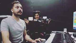 Do gallan  Garry sandhu sing by Mahi in studio [upl. by Aziram]