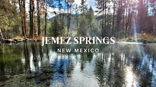 Trout Fishing amp McCauley Hot Springs in Jemez Springs  New Mexico  Travel Vlog [upl. by Ciccia]