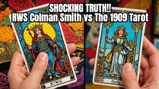 Revealing the Shocking Truth RWS COLMAN SMITH vs THE 1909 TAROT [upl. by Neleh]