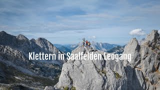 Klettern in Saalfelden Leogang Leoganger Steinberge amp Steinernes Meer [upl. by Etennaej]