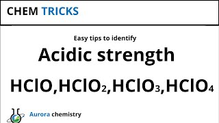 Which one is the strongest acid among OXYACIDS of CHLORINE [upl. by Annelak48]