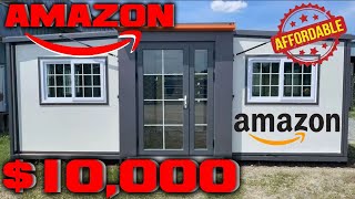 Prefab Tiny House From Amazon for 10K  Prefab Tiny House Affordable Portable Easy Set Up Home [upl. by Piscatelli921]