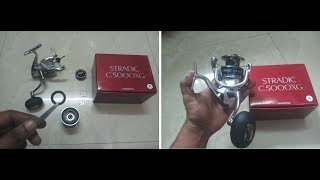 Shimano Stradic FK 5000XG With Carbontex Washer Aliexpress Unboxing [upl. by Ahsenal]