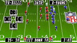 Tecmo Super Bowl II Special Edition  Pro Bowl Genesis [upl. by Ennairod]