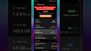 How to Automatically Clear Cache on Samsung Phone samsung phone mobilelegends shortvideo shorts [upl. by Rocco556]