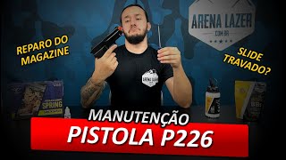 Pistola Vigor 2124 Airsoft Rossi P226  Manutenção e Reparo do Magazine [upl. by Britney]