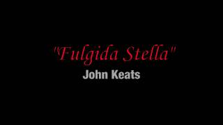 quotFulgida Stellaquot John Keats  Interpretazione  Tratto dal film quotBright Starquot [upl. by Ajat]