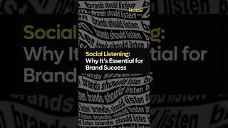 Social Listening Why its Essential for Brand Success [upl. by Erdied]