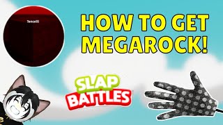 How To Get The MEGAROCK GLOVE  Roblox Slap Battles [upl. by Nyleahs]