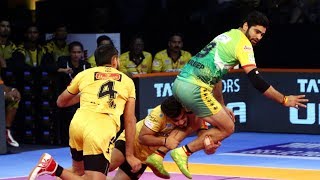 Pro Kabaddi 2018 Highlights  Patna Pirates Vs Telugu Titans  Hindi [upl. by Ardnahsal338]