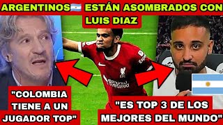 ES EL MEJOR ARGENTINOS 🇦🇷 IMPACTADOS CON EL NIVEL DE LUIS DIAZ EN EL LIVERPOOL 🔥 [upl. by Nidya]