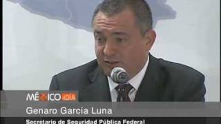 El narcotráfico es el origen de la violencia en México García Luna [upl. by Adniles]