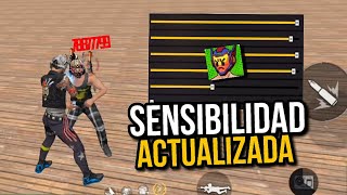 ✅SENSIBILIDAD COMPLETA⚙️Para dar TODO ROJO en la NUEVA ACTUALIZACIÓN FREE FIRE [upl. by Brianne]