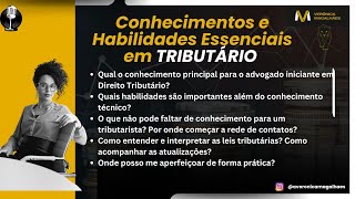 Conhecimentos e Habilidades Essenciais em TRIBUTÁRIO [upl. by Nailil413]