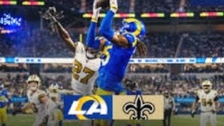 Retro Bowl Games  Week 1 Los Angeles Rams VS New Orlean Saints [upl. by Hassin]