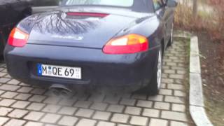 Porsche Boxster S 986 Oettle Bypass exhaust [upl. by Annekahs77]