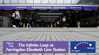 The Infinite Loop at Farringdon Station [upl. by Wrench]