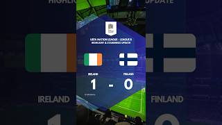 Highlight amp Goal Moment Ireland 10 Finland  UEFA National League B [upl. by Bollinger]