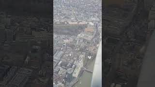 Flying Over London British Airways [upl. by Mehitable]