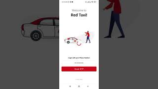 Red taxi App Booking [upl. by Na]