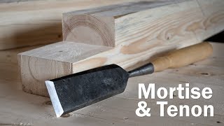 Timberframed Work Bench  Ep5  Leg Post Joinery [upl. by Eihctir]