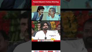 Pawan Kalyans Furious Warning What Sparked His Outburst PawanKalyan AndhraPradeshPolitics [upl. by Cosmo]