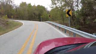 Arkansas Highway 123 speedy curves [upl. by Oizirbaf696]