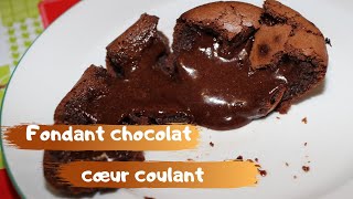 Fondant Chocolat Coeur Coulant [upl. by Srini]