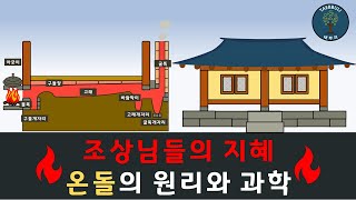 온돌의 원리와 과학  온돌의 구조  조상님들의 지혜 온돌  온돌 난방 과정  Korean special heating sysytem quotOndolquot [upl. by Balduin]