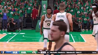 NBA 2K24 Ultra Realistic Finals Mode  CELTICS vs MAVERICKS FULL GAME 1 HIGHLIGHTS [upl. by Ttenaej365]