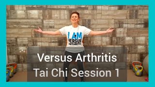 VERSUS ARTHRITIS  TAI CHI  Link to Session 1 [upl. by Odiug]