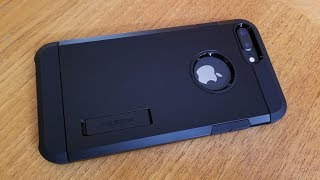 Spigen Tough Armor Iphone 8  Iphone 8 Plus Case Review  Fliptronikscom [upl. by Airetal]