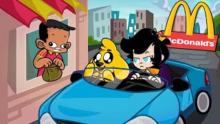 COMEMOS EN EL McDonalds 🍔🚗 LAS PERRERÍAS DE MIKE Ep 10 Temporada 1 [upl. by Janaya]