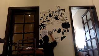 How to create an interactive wall mural [upl. by Navek664]