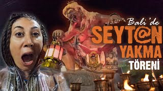 BALİ Adasında İLGİNÇ SOKAK FESTİVALİ  böyle şey görmedim [upl. by Lander]