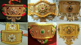 Rajputi Gold Bajuband Designs  Rajasthani Armlet  bajuband Designs 2020  Indian jewellery design [upl. by Jaddan]