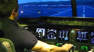 MD11 Cockpit Rotate Anchorage Alaska [upl. by Nebeur]