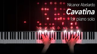 Nicanor Abelardo  Cavatina piano solo arr by me [upl. by Nahaj]