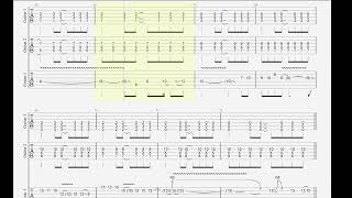 Avenged Sevenfold  Clairvoyant Disease  Guitar Tab [upl. by Gannie]