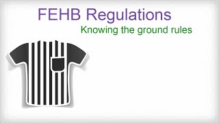 Part 1  FEHB Regulations and Retirement [upl. by Norward]