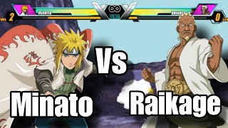 Who is the fastest  Minato vs Raikage [upl. by Nabalas718]