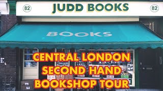 London Second Hand Bookshop Tour and Haul 📚💂🏼‍♂️ [upl. by Kcirre]